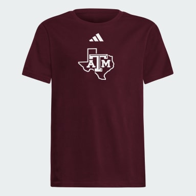 Youth Training Red Texas A&M NCAA Fresh Tee Kids