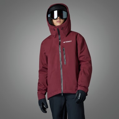 Chaqueta impermeable Terrex Xperior Three-In-One RAIN.RDY Burgundy Hombre TERREX