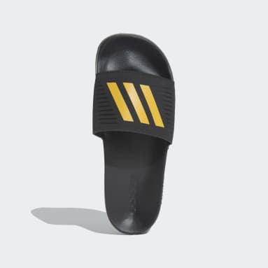 Men Swim Black CONTARO SLIDES