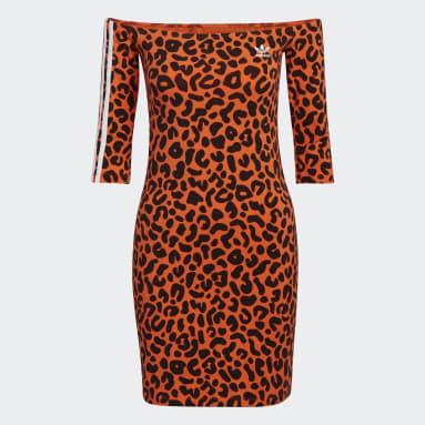 Vestido Naranja Mujer Originals