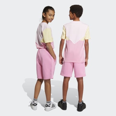 Shorts Adicolor Rosa Niño Originals