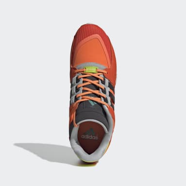 Men Lifestyle Orange adidas Equipment Support 93 Shoes