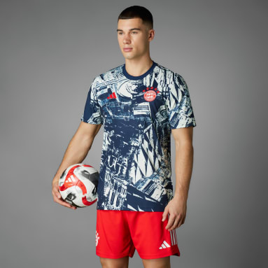 Muži Fotbal bílá Předzápasový dres FC Bayern