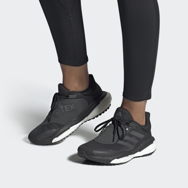 Women Running Black Solar Glide 5 GORE-TEX Shoes