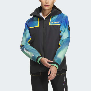 Dam TERREX Svart National Geographic RAIN.RDY Three-In-One Jacka