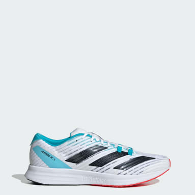 Running White Adizero RC 5 Shoes