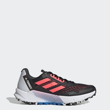 Women's TERREX Black TERREX AGRAVIC FLOW 2 TRAIL RUNNING SHOES