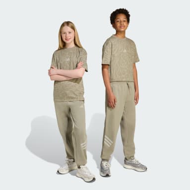 Future Icons 3-Stripes Wide Kids Eşofman Altı