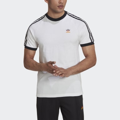 T-shirt 3-Stripes Bianco Uomo Originals
