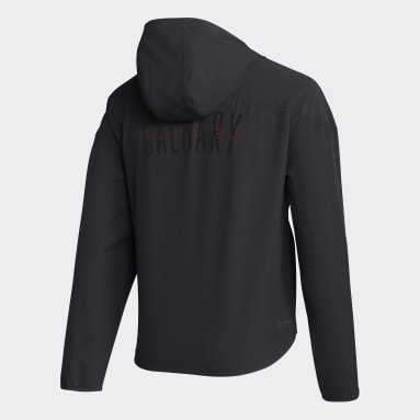 Veste à capuche Flames Layer noir Hommes Hockey
