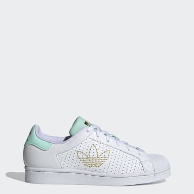 Women Lifestyle White Superstar Shoes
