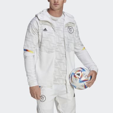 Algerie Game Day Full-Zip Travel Hettegenser Hvit