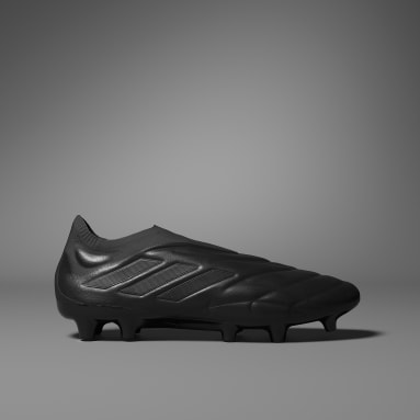 Soccer Black Copa Pure+ Firm Ground Soccer Cleats
