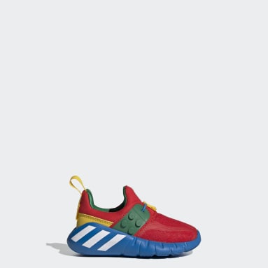 Børn Sportswear Rød adidas x LEGO® RapidaZen Slip-On sko