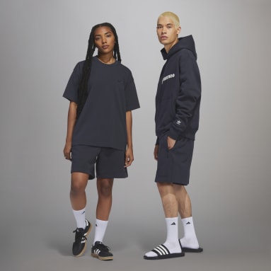 Lifestyle Grey Pharrell Williams Basics Shorts (Gender Neutral)