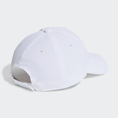 Gorra Baseball AEROREADY 3 bandas Blanco Gimnasio Y Entrenamiento