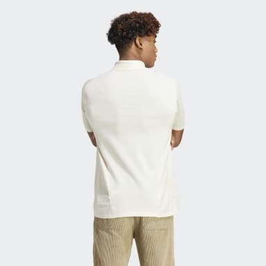 Polo en coton Italie Tiro 23 Blanc Hommes Football