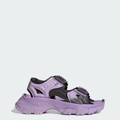 Women adidas_by_stella_mccartney Purple 스텔라 샌들