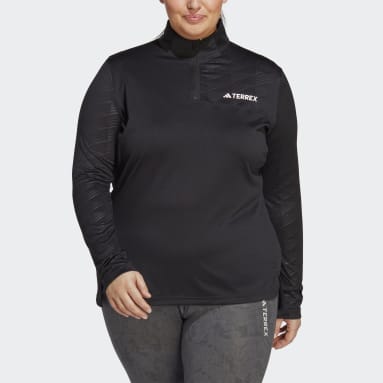 Camisola com Meio Fecho Multi TERREX (Plus Size) Preto Mulher TERREX