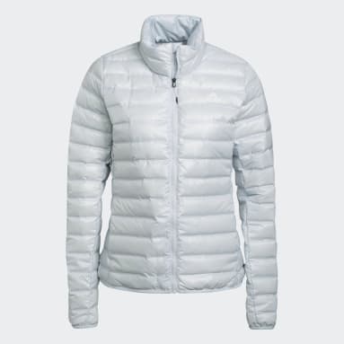 Campera De Plumón Varilite Azul Mujer Caminar