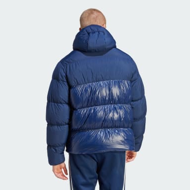 Men's Bb Monogram Large Fit Jacket in Blue