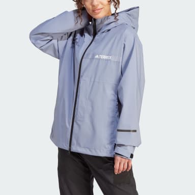 Chaqueta impermeable Terrex Multi RAIN.RDY 2.5-Layer Violeta Mujer TERREX