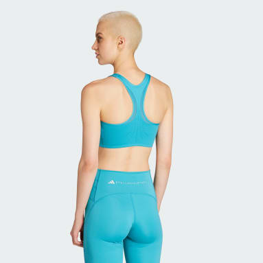 Dam adidas by Stella McCartney Turkos adidas by Stella McCartney TruePurpose Power Impact Training Medium-Support Tränings-bh