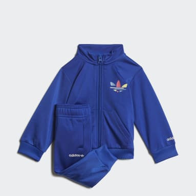 Infants Lifestyle Blue Adicolor Track Suit