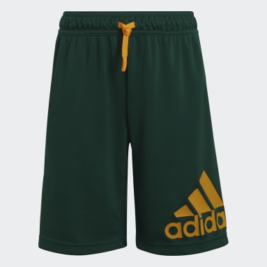 Boys Lifestyle Green Designed 2 Move Shorts