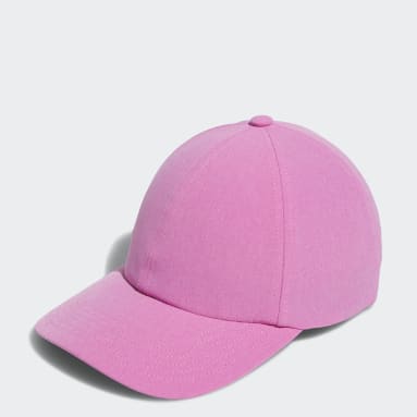 Women Golf Pink Crestable Heathered Hat