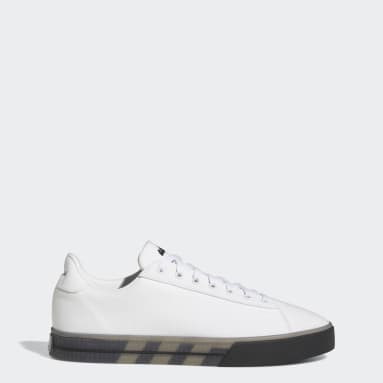 Men Skateboarding White Daily 3.0 CLN Lifestyle Skateboarding Translucent Sidewall Clean Canvas Upper Shoes