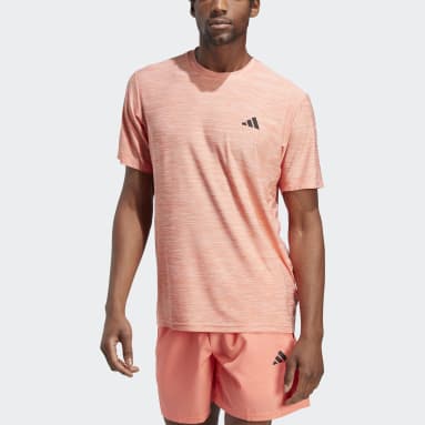 Playera de Entrenamiento Train Essentials Elástica Naranja Hombre Training