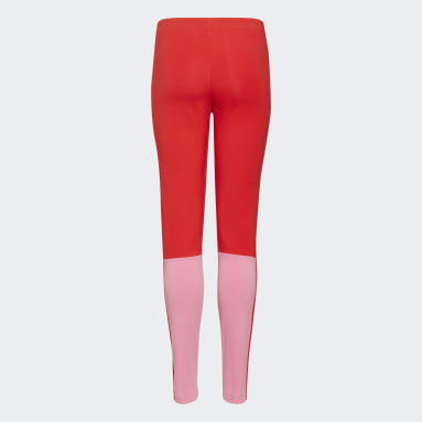 Calzas adidas x Disney Pizar Monsters, Inc. Tiro Medio Rojo Niña Sportswear