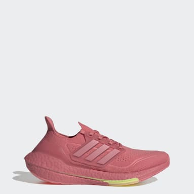 Women Running Pink Ultraboost 21 Shoes
