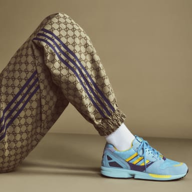 Sneaker hommes adidas x Gucci ZX8000 Bleu Hommes Originals