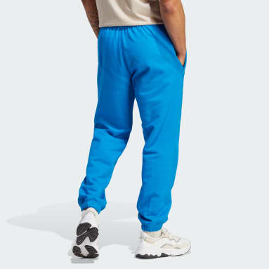 Pantalón Adicolor Contempo Felpa Francesa Azul Hombre Originals