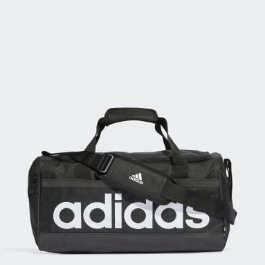 Lifestyle Black Essentials Linear Duffel Bag Medium