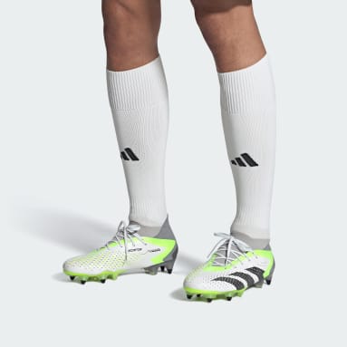 Football White Predator Accuracy.1 Soft Ground Boots