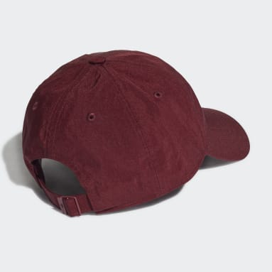 Casquette Crinkled Nylon Dad Bordeaux Fitness Et Training