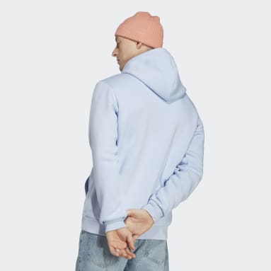 Sweat-shirt à capuche Trefoil Essentials Bleu Hommes Originals