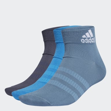 Fitness & Training Ankle Socken, 3 Paar Blau