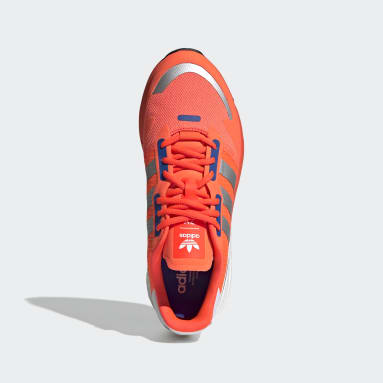 Men Sportswear Orange ZX 1K Boost Shoes