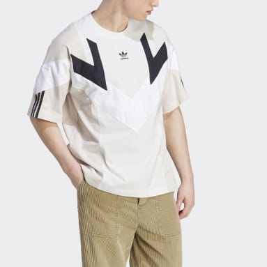 T-shirt adidas Rekive blanc Hommes Originals