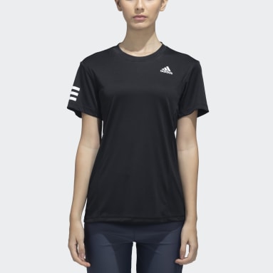 Women Tennis Black CLUB TEE