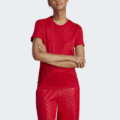 Camiseta Logo Vermelho Mulher Originals