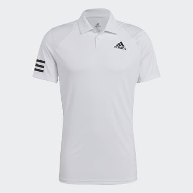 estómago Paloma Magnético Polos Con Cuello Blanco Hombre | adidas Perú