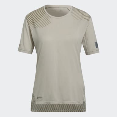 Frauen TERREX TERREX Hike Graphic T-Shirt Beige