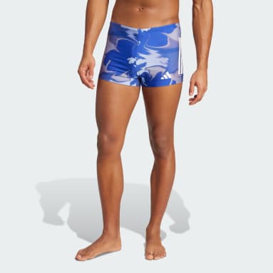 Graphic Boxer-Badehose