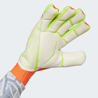 Guantes de Arquero Predator Edge Fingersave Pro Naranja Fútbol