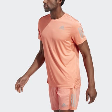 Camisola Own the Run Laranja Homem Running